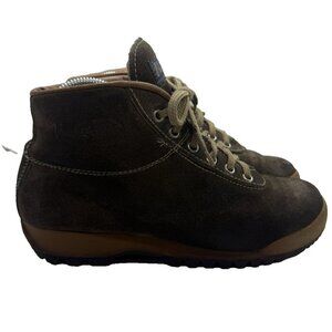 VTG Vasque Skywalk 7546 Men’s Sz 7.5 Waterproof Hiking Boots Brown Suede Lace Up
